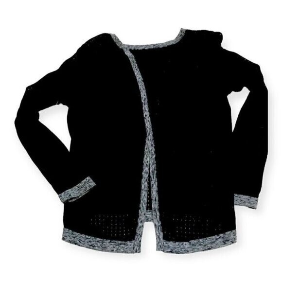 Rag & Bone Ariana Perforated Split-Back sweater, size XXS - Picture 3 of 12